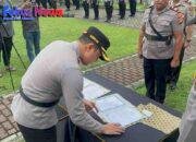 Rotasi Jabatan, Kapolres Bitung Pimpin Sertijab dan Pelantikan Kapolsek
