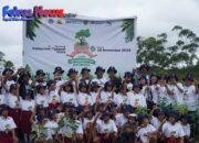 Satgas Penyelamatan Ekosistem Danau Toba Gelar Penanaman Pohon Serentak Di Kecamatan Sipahutar Tapanuli Utara
