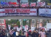 Aksi Demo Perempuan Tangguh Tapanuli Utara, Desak Agar Penyebaran Poto Asusila Segera Diproses