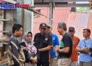 Pasca Kebakaran Pasar Trowono, Wakil Bupati Gunungkidul Meninjau Langsung ke Lokasi