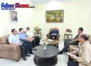Proyeksi Defisit Anggaran Kedepan, Hengky Honandar dan Tim Tatap Muka Kepala BPKP Sulut