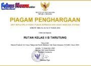 RUTARU Raih Penghargaan Predikat Pelayanan Publik Berbasis HAM (P2HAM) Tahun 20w4