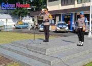 Ciptakan Kondusifitas Perayaan Natal dan Tahun Baru Polres Bitung Apel Gelar Pasukan Operasi Lilin Samrat 2024