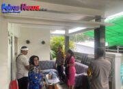Istri Anggotanya Meninggal, Kapolres Bitung dan Ketua Bhayangkari Cabang Bitung Melayat Dirumah Duka