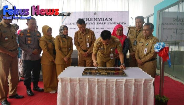 Bupati Gunungkidul Resmikan Gedung Rawat Inap Pandawa RSUD Saptosari
