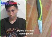 Aniaya Perempuan Dengan Sajam GDH Alias DEV Ditangkap Tim Resmob Polres Bitung
