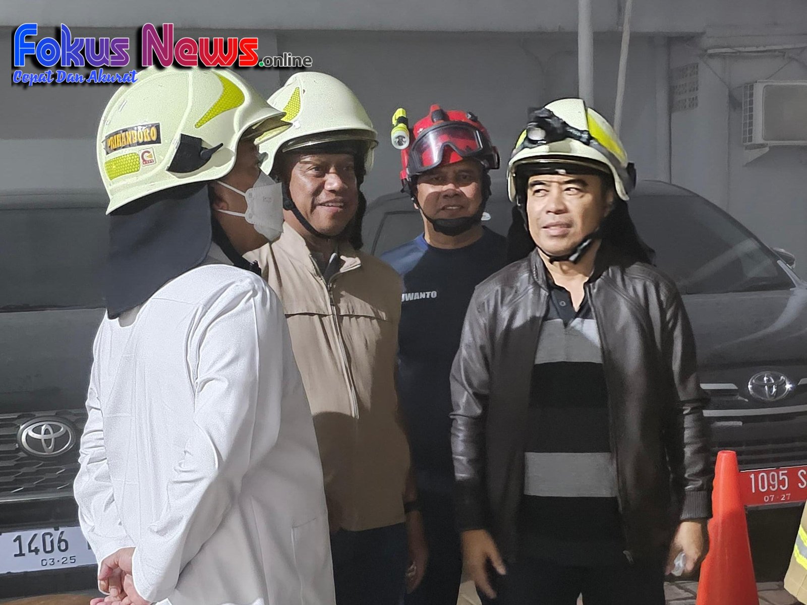 Gambar|| Harison Mocodompi Karohumas Kementrian ATR/PBN Sebelah Kiri