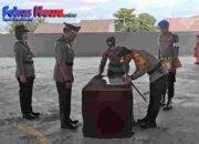 Kapolres Bitung AKBP Albert Zai, SIK. MH Pimpin Sertijab dan Pelantikan Pejabat Utama Polres Bitung