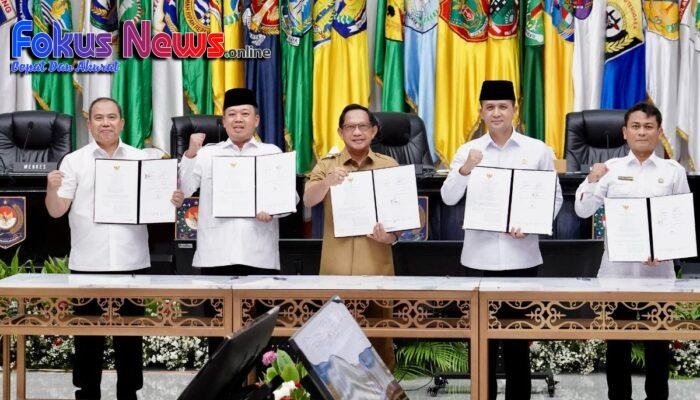 Kementerian ATR/BPN Teken Nota Kesepahaman dengan 4 K/L untuk Perkuat Sinergi Tata Kelola Pertanahan dan Tata Ruang