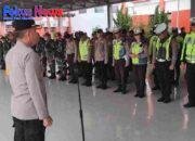 Polres Bitung Apel Kesiapan Dalam Rangka Pengamanan Malam Takbiran dan Sholat Ied 1446 H Tahun 2025