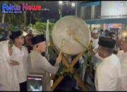 Kapolres Bitung Pantau Langsung pengamanan Pawai malam Takbiran di Kota Bitung.