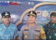 Walikota Bitung Bersama Forkopimda Kunjungi Pos Pengamanan dan Pelayanan Lebaran Kota Bitung