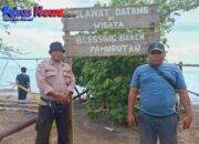 Polres Bitung Amankan Tempat Wisata, Saat Liburan Idul Fitri 1446 H
