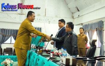 DPRD Toba Gelar Rapat Paripurna Nota Pengantar LKPJ Bupati Toba Tahun Anggaran 2024