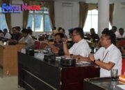 Kepala Kantor Pertanahan Kabupaten Tapanuli Utara Hadiri Kunjungan Kerja Pimpinan Dan Anggota DPRD Sumut Bahas Izin Lahan Operasional PT. TPL