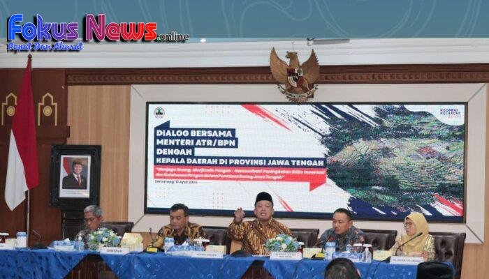 Nusron Wahid Ajak Kepala Daerah Se-Jawa Tengah Kolaborasi Selesaikan Sertifikasi Tanah Dan RDTR