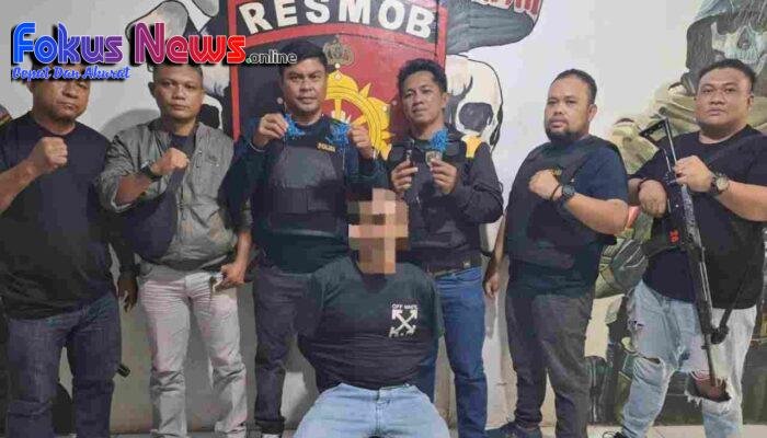 Residivis Kambuhan Ditangkap Polisi, Ancam Warga Dengan Panah Wayer di Bitung