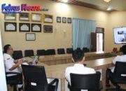 Kepala Kantor Pertanahan Kabupaten Tapanuli Utara Ikuti Rapat Koordinasi Persertipikatan BMN berupa Tanah
