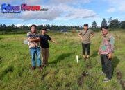 Tim Panitia A Kantor Pertanahan Tapanuli Utara Lakukan Tinjauan Lapang