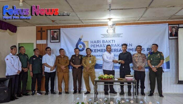 RUTARU Gelar Tasyakuran Hari Bakti Pemasyarakatan Ke-61 Bersama Forkopimda Taput