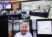 Kantor Pertanahan Tapanuli Utara Bersama Pusdatin LP2B Rapat Daring Mensosialisasikan terkait Peraturan Menteri ATR/BPN No.2 Tahun 2025