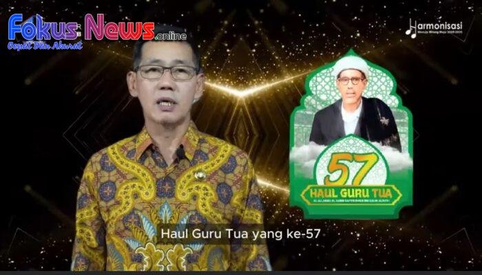 Walikota Bitung Sampaikan Ucapan Selamat Haul Guru Tua Ke 57