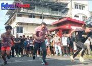 Car Free Day Digelar Kapolres Bitung Resmi Buka Lomba Lari “Run Fast 100 Meter”