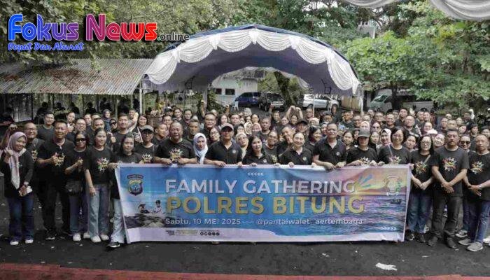 Polres Bitung laksanakan Family Gathering