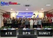 Nusron Wahid Lakukan Pembinaan Di Kanwil BPN Provinsi Sumatera Utara Untuk Pelayanan Yang Lebih Optimal