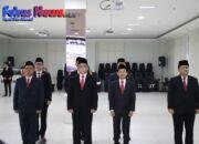 Acara Pelantikan Dan Pengambilan Sumpah Jabatan Pergantian Kepala Kantor ATR/BPN Tapanuli Utara Dilakukan Secara Daring