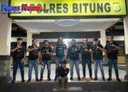 Aniaya Istri Dengan Samuarai  J (30) Pelaku KDRT Diamankan Polres Bitung