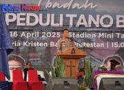 Acara Ibadah Peduli Tano Batak, Kapolres Taput Berkomitmen Brantas Judi Togel