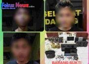 Polsek Matuari Tangkap Para Pelaku Pencurian di SD Negeri Manembo nembo Bitung
