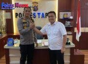 Kepala Kantor Pertanahan Tapanuli Utara Jalin Silaturahmi dengan Kapolres Tapanuli Utara, Perkuat Sinergi Lintas Instansi