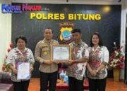 Polres Bitung Torehkan Prestasi Lewat Koperasi Terbaik se-Sulut