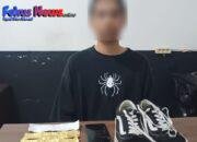 Pemuda Aertembaga Ditangkap di Pelabuhan Bitung, Ganja Disembunyikan di Sepatu
