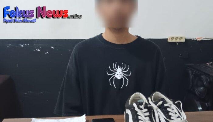 Pemuda Aertembaga Ditangkap di Pelabuhan Bitung, Ganja Disembunyikan di Sepatu