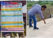 Bangunan Dana Desa T.A 2024 Desa Pansurbatu II Sudah Mengalami Kerusakan, Togar : Unang Pabalgahu Diombak Hampungi!