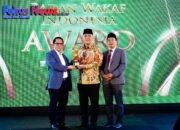 Kementerian ATR/BPN Raih Penghargaan Pendukung Percepatan Sertifikasi Tanah Wakaf oleh BWI Awards