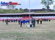 Paskibra Siborongborong Matangkan Persiapan Jelang HUT ke-80 RI, Camat : Latihan Paskibra Bukan Hanya Soal Baris-berbaris Tapi Pembinaan Mental