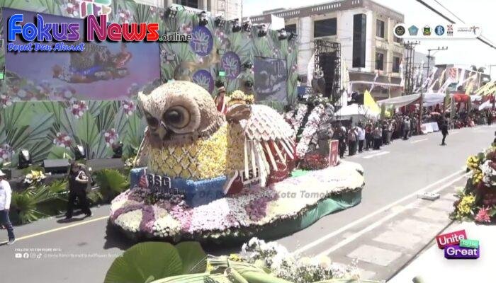 Bank SulutGo (BSG) Bikin Geger TIFF 2025 dengan Manguni Raksasa