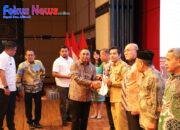 Kanwil Pertanahan Provinsi Sumut Gelar Kegiatan Penyerahan Sertipikat Pada Rakerda 2025 Di Hotel Alimudi