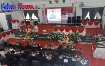 DPRD Toba Gelar Rapat Paripurna Tentang Pidato Kenegaraan Presiden RI pada HUT ke-80