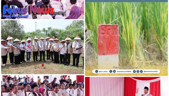 Kurangi Masalah Batas Tanah, Menteri Nusron Imbau Masyarakat Pasang Patok Permanen