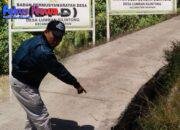 Beberapa Proyek Dana Desa Lumban Silintong Tahun Anggaran 2023-2024 Diduga Dikerjakan Asal Jadi, Warga : Makkan Ma..!