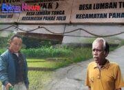 BPD Lumban Tonga Apresiasi Pekerjaan Dana Desa Yang Hancur, Togar : Ada Gajah Dibalik Batu, BPD-nya Mungkin Makan Gaji Buta Tidak Tahu Tupoksinya