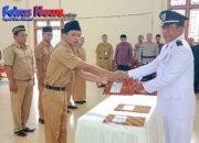 Terlantiknya Tiga Pamong Baru Kalurahan Sumbergiri Ponjong