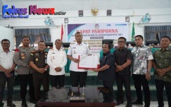 Eksekutif dan Legislatif Kabupaten Toba Sahkan P-APBD Sebesar Rp 20,4 Miliar Tahun Anggaran 2025