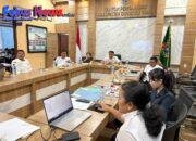 Kantor Pertanahan Tapanuli Utara Gelar Rapat Strategi Komunikasi Bersama Humas