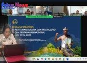 Kantor Pertanahan Kabupaten Tapanuli Utara Ikuti Zoom Meeting Rencana Strategis Kementerian ATR/BPN